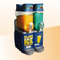 Slush-Ice-Maschine Frontansicht