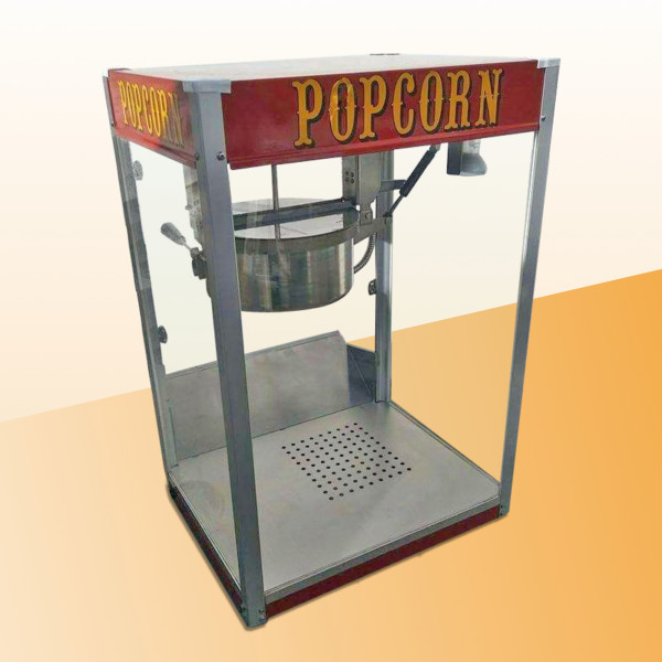 Popcornmaschine 12 oz in Frontansicht