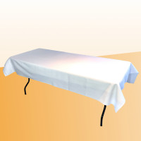 Banketttisch-Tischdecke weiß